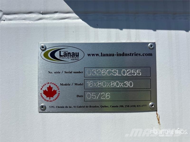 Lanau 16 ft Chipper Truck Body (Unused) Box body