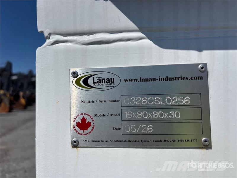 Lanau 16 ft Chipper Truck Body (Unused) Box body