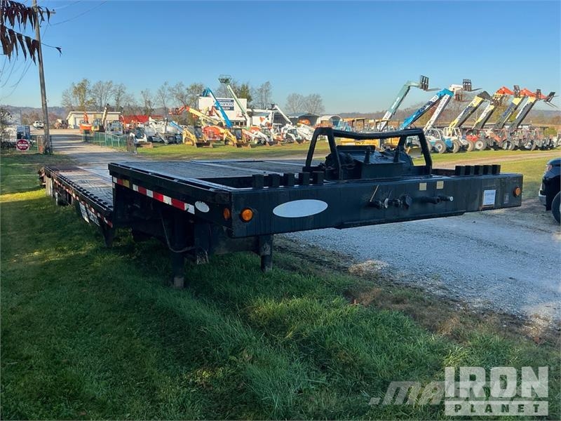 Ledwell 48 ft T/A Hydraulic Tail Trailer 低架裝載車