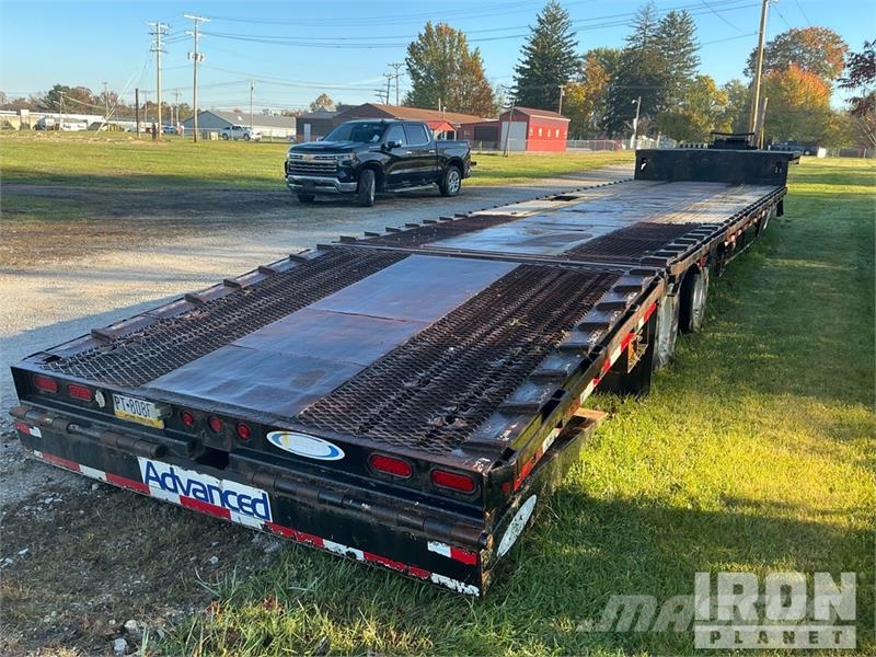 Ledwell 48 ft T/A Hydraulic Tail Trailer 低架裝載車