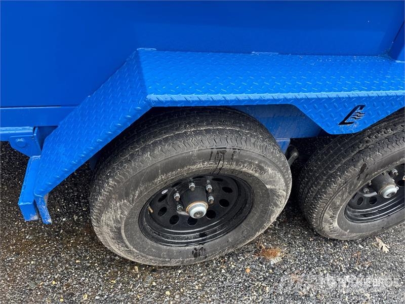 Liberty LD10K72X12C5 12 ft T/A Dump Utility Trailer Kipper