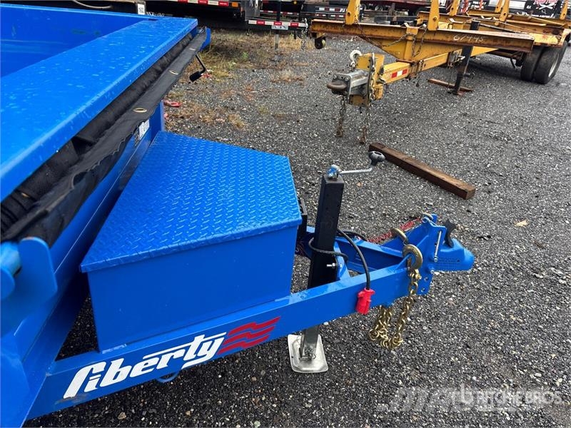 Liberty LD10K72X12C5 12 ft T/A Dump Utility Trailer Kipper