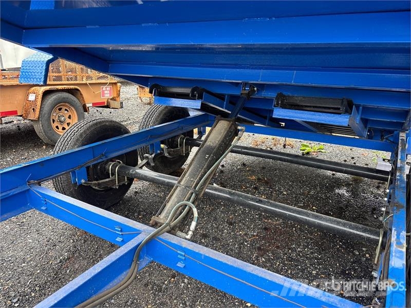 Liberty LD10K72X12C5 12 ft T/A Dump Utility Trailer Kipper