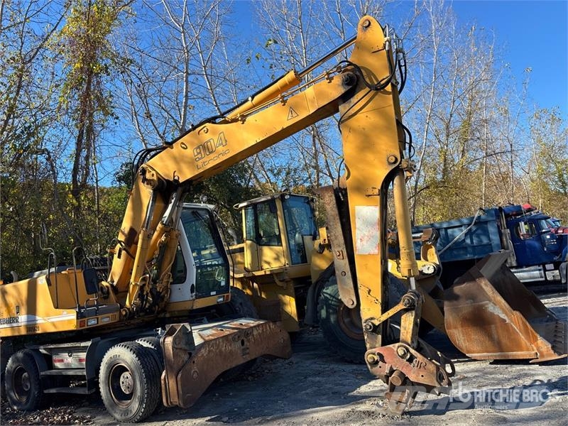 Liebherr A904 Litronic Wheel Excavator Bagri na kolesih