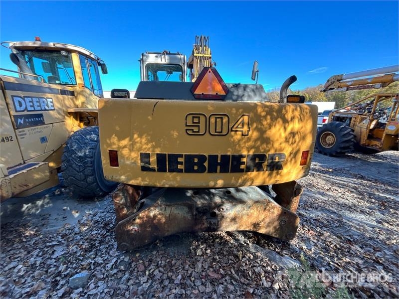 Liebherr A904 Litronic Wheel Excavator Bagri na kolesih