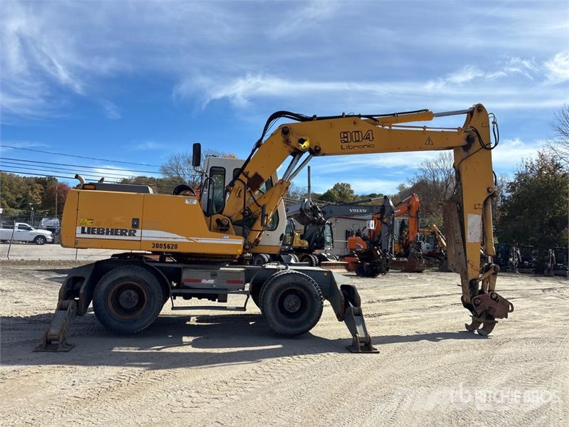 Liebherr A904 Litronic Wheel Excavator Колёсные экскаваторы