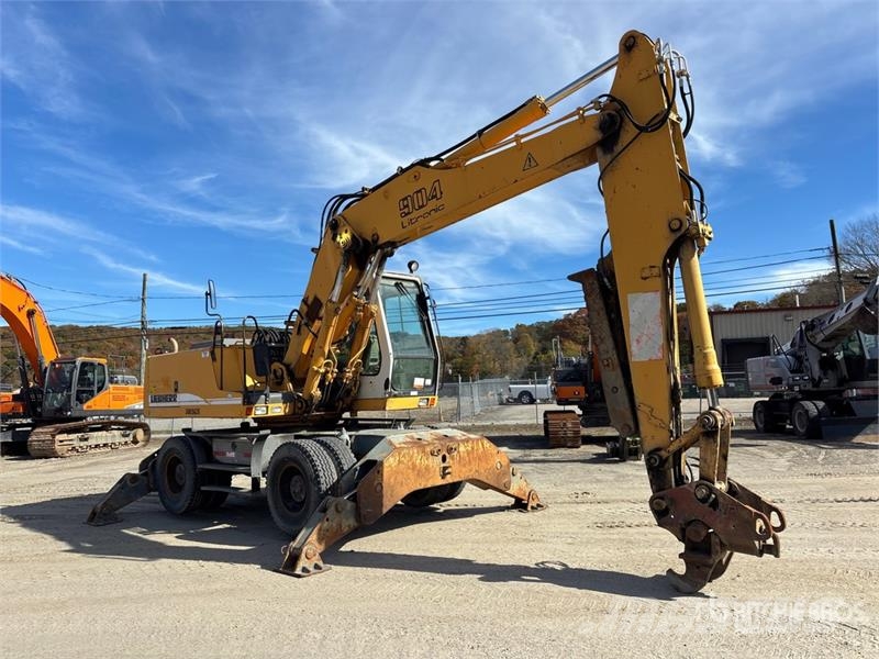 Liebherr A904 Litronic Wheel Excavator Колёсные экскаваторы