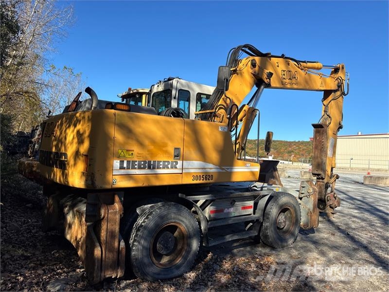 Liebherr A904 Litronic Wheel Excavator Bagri na kolesih
