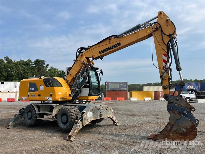 Liebherr A918 Litronic Wheel Excavator Wheeled excavators