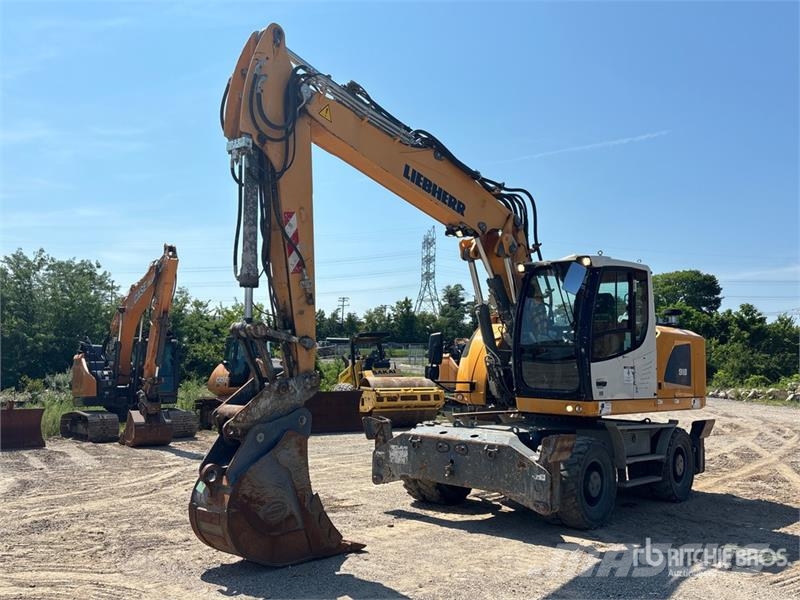 Liebherr A918 Litronic Wheel Excavator Wheeled excavators