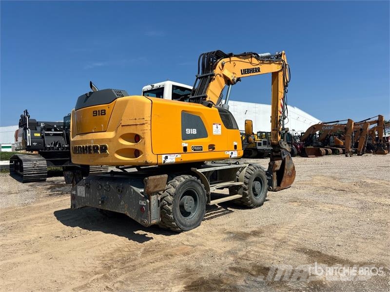Liebherr A918 Litronic Wheel Excavator Wheeled excavators