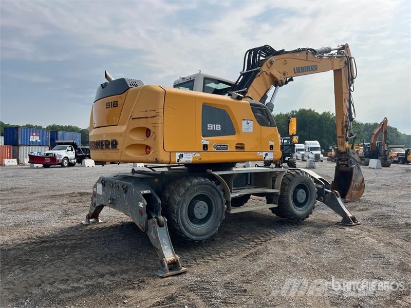 Liebherr A918 Litronic Wheel Excavator Wheeled excavators