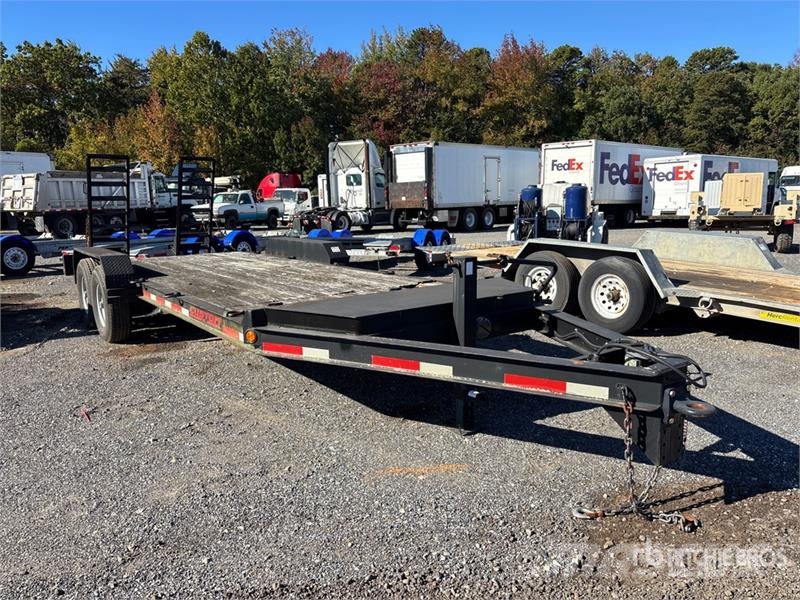 Lucon 4T202HDBW 20 ft T/A Equipment Trailer 차량 운반용 트레일러