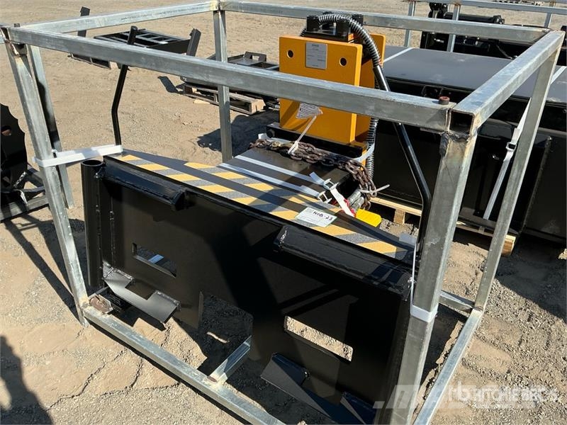  LYALS ALS680 48 in Skid Steer Post Driver (Unused) Attrezzature per recinzioni