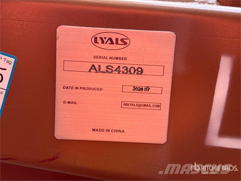 LYALS ALSBB 3 cyd Bedding Box (Unused) Pipeline equipment