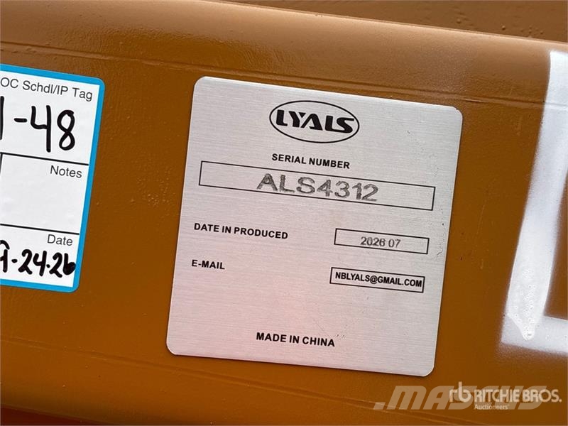 LYALS ALSBB 9 cyd Bedding Box (Unused) Távvezeték eszközök