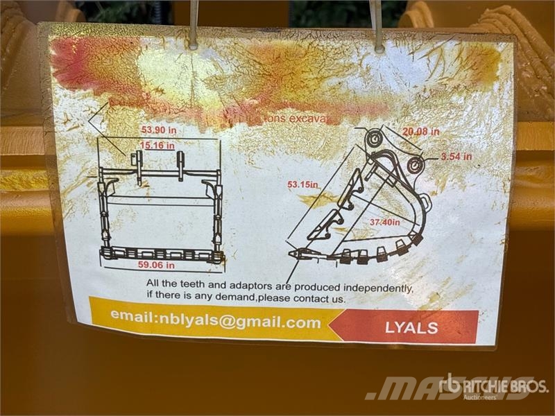 LYALS ALSEB336 59 in Digging Excavator Bucket - Fi Baldes