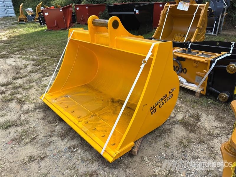  LYALS ALSECB320 63 in Cleanup Excavator Bucket - F دلاء