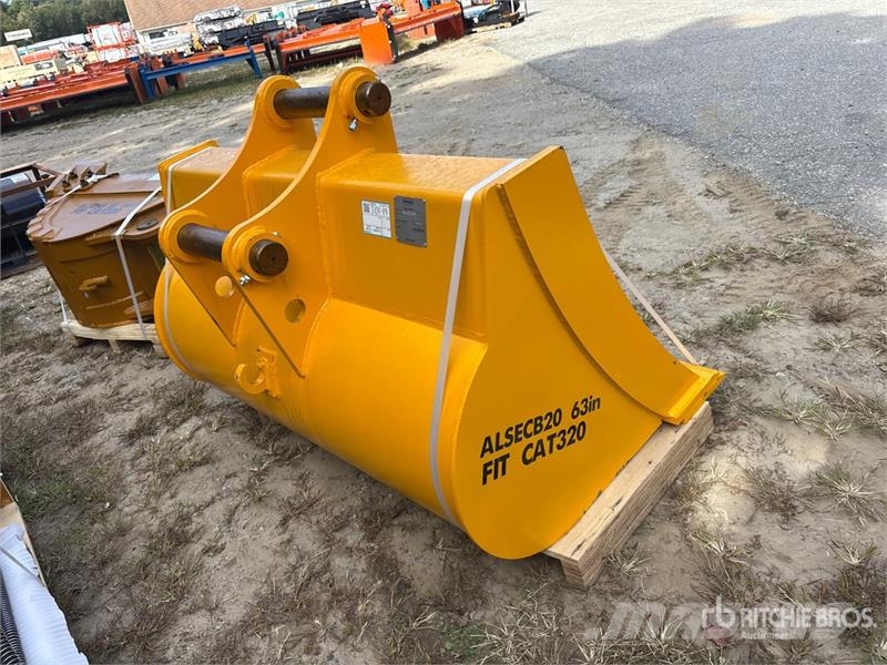  LYALS ALSECB320 63 in Cleanup Excavator Bucket - F دلاء