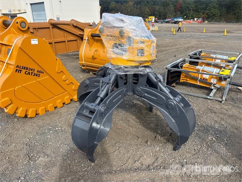 LYALS ALSEOG08 56 in Rotating Excavator Grapple - Grabeži