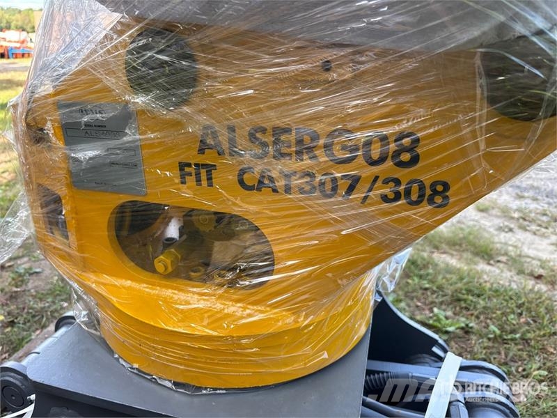 LYALS ALSERG60 Rotating Excavator Grapple - Fits C خطاطيف