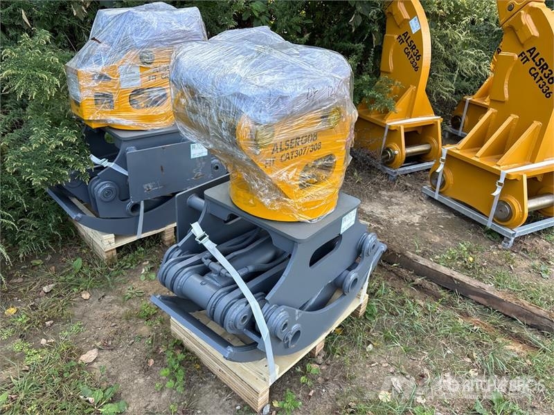 LYALS ALSERG60 Rotating Excavator Grapple - Fits C خطاطيف
