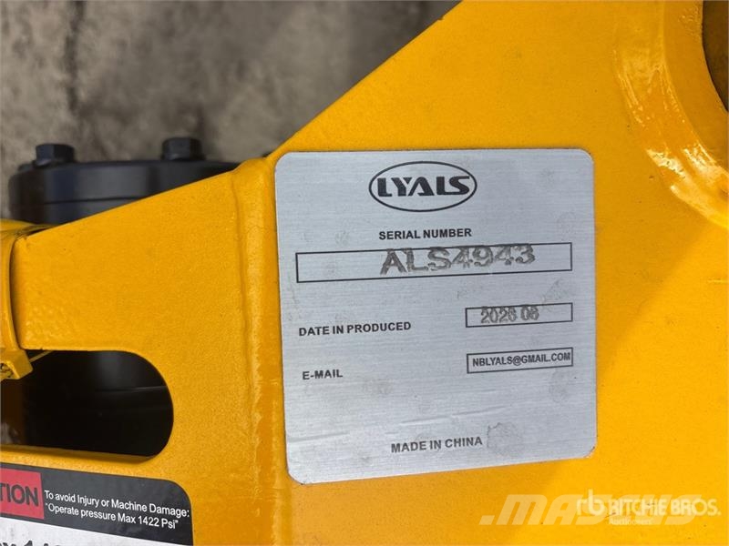 LYALS ALSEWG60 Rotating Excavator Grapple - Fits C خطاطيف