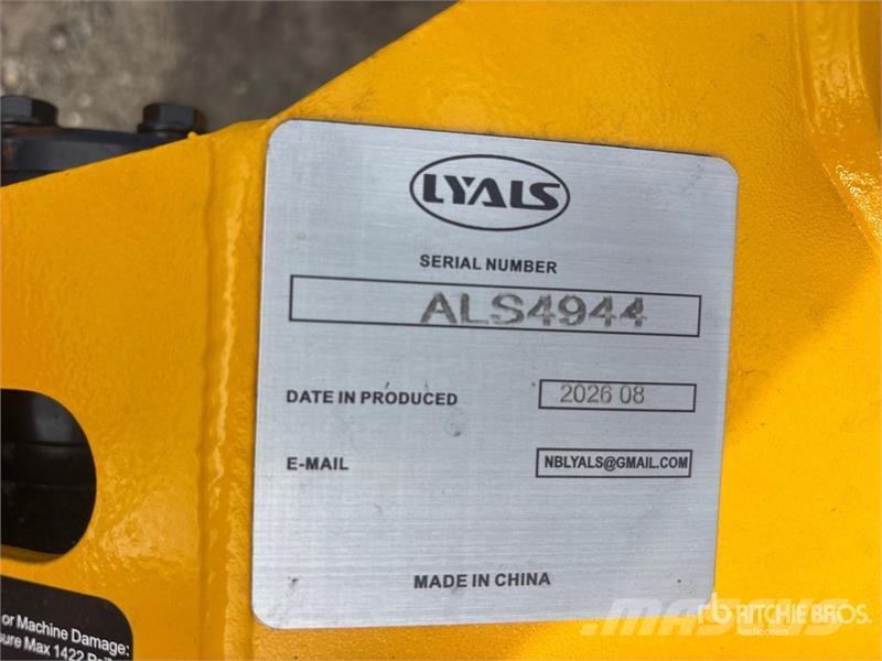 LYALS ALSEWG60 Rotating Excavator Grapple - Fits C Grabeži
