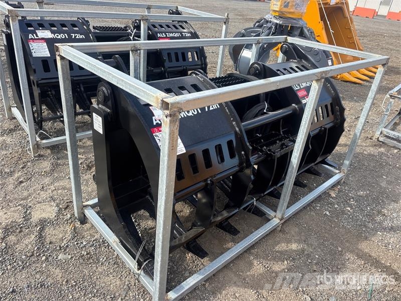  LYALS ZMQ01 72 in Skeleton Skid Steer Grapple (Unu خطاطيف