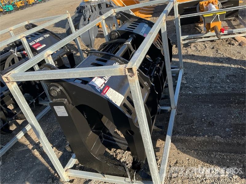  LYALS ZMQ01 72 in Skeleton Skid Steer Grapple (Unu خطاطيف
