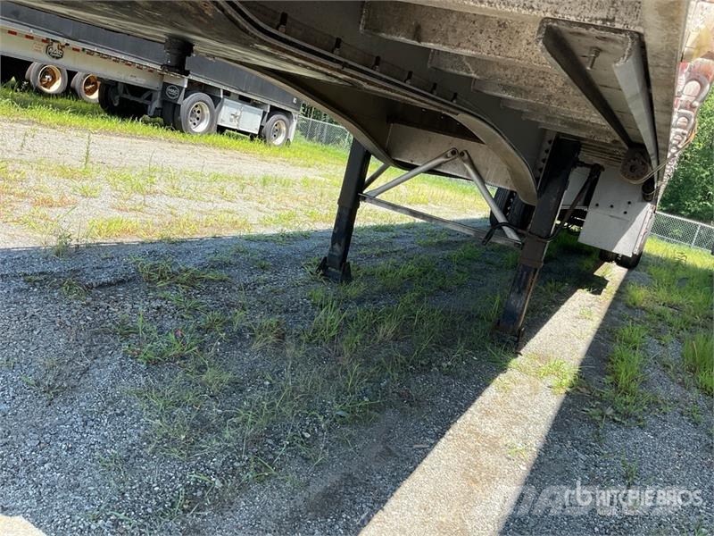 MAC 48 ft T/A Flatbed Trailer Plataforma plana/laterales abatibles