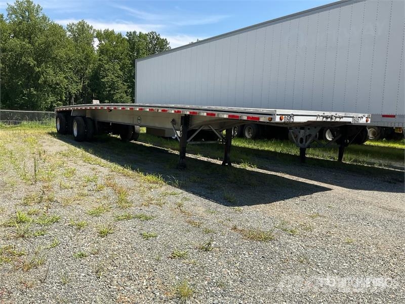 MAC 48 ft T/A Flatbed Trailer Plataforma plana/laterales abatibles