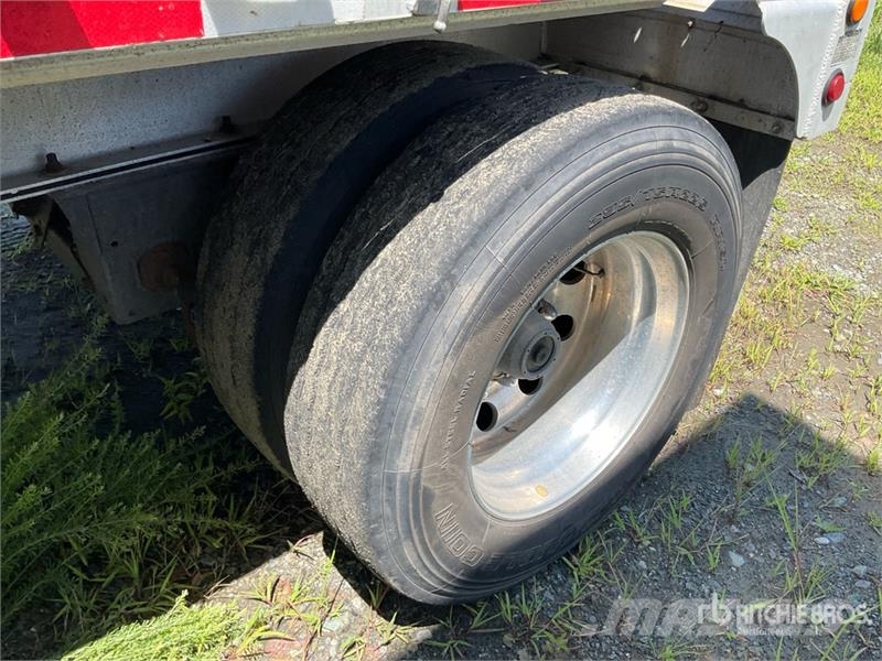 MAC 48 ft T/A Flatbed Trailer Plataforma plana/laterales abatibles