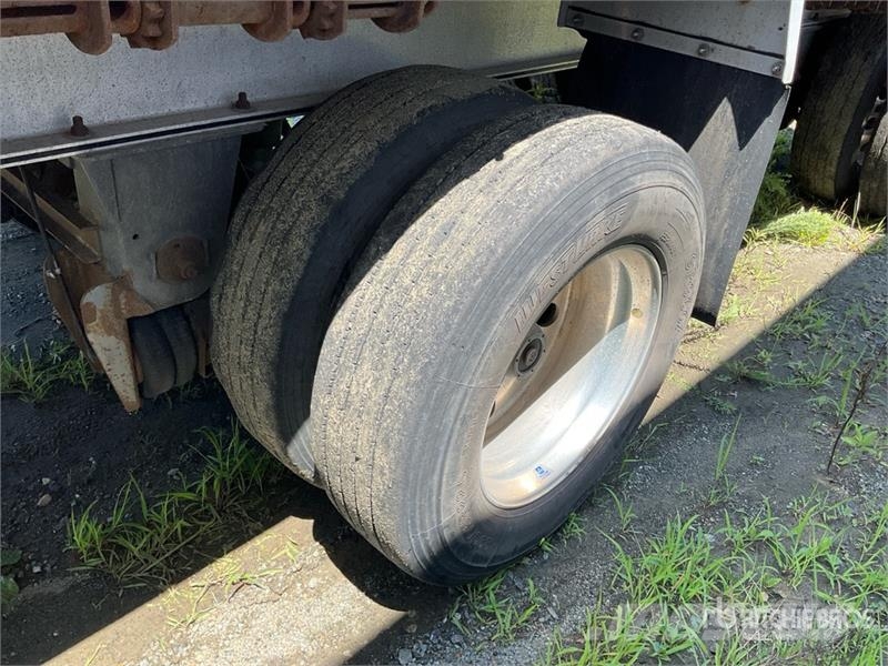 MAC 48 ft T/A Flatbed Trailer Plataforma plana/laterales abatibles