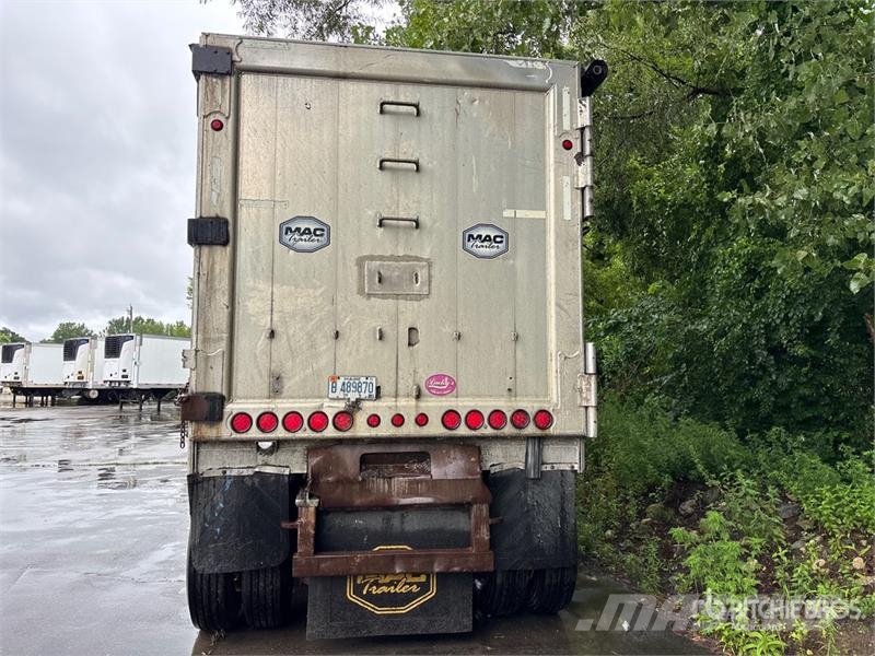 MAC 48 ft Tri/A Live Bottom Trailer Schuifvloeropleggers