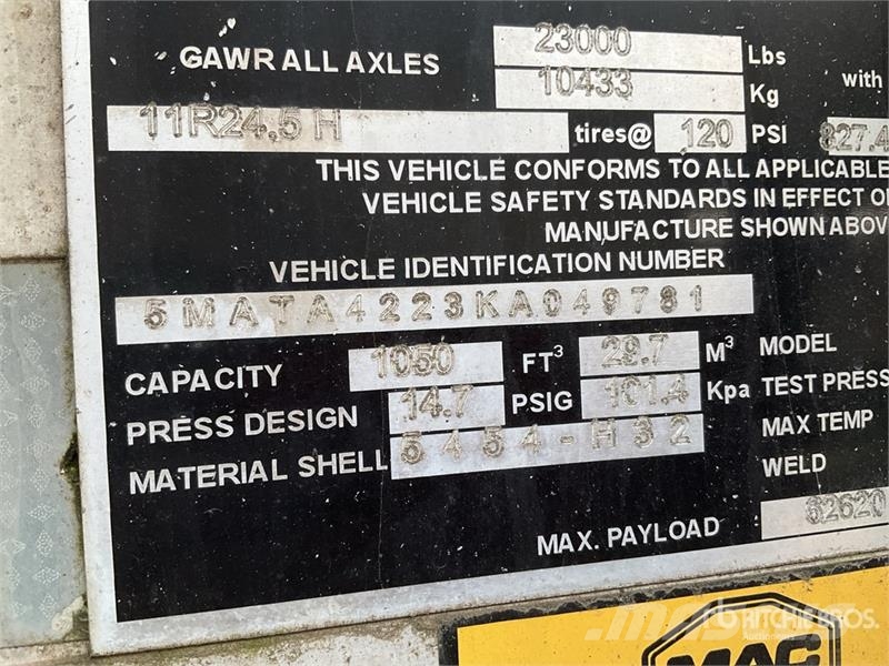 MAC TN1050APB Other trailers