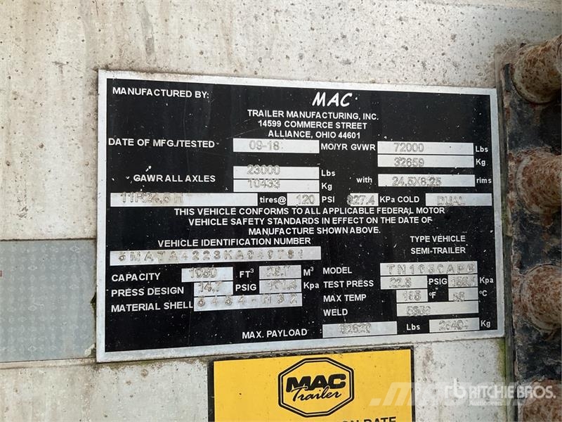 MAC TN1050APB Other trailers