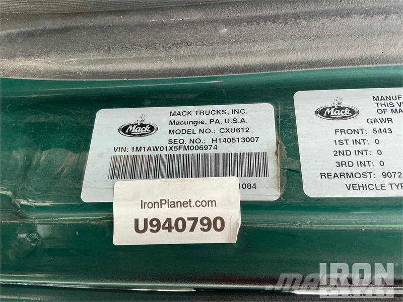 Mack CXU612 Dragbilar