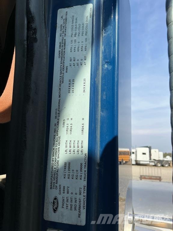 Mack CXU613 Vilcēji