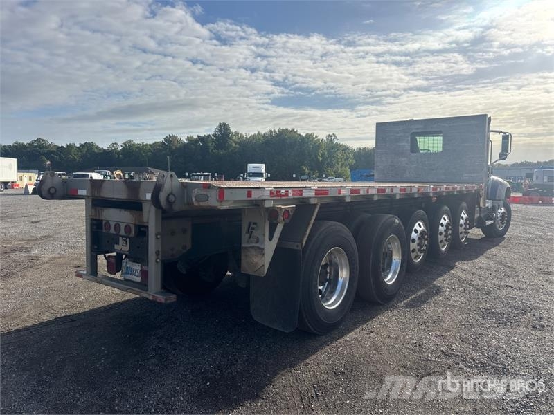Mack GU713 Granite 12x4 Flatbed Truck Madelautod