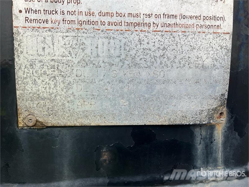 Mack GU713 Granite 8x4 Tri/A Dump Truck Tipper trucks
