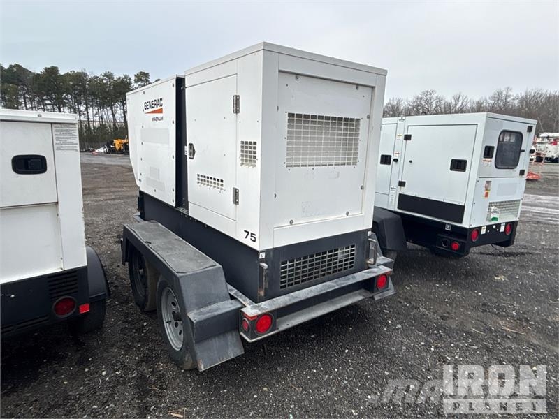 Magnum Pro MDG75 60 kW Mobile Generator Set Generadores diésel