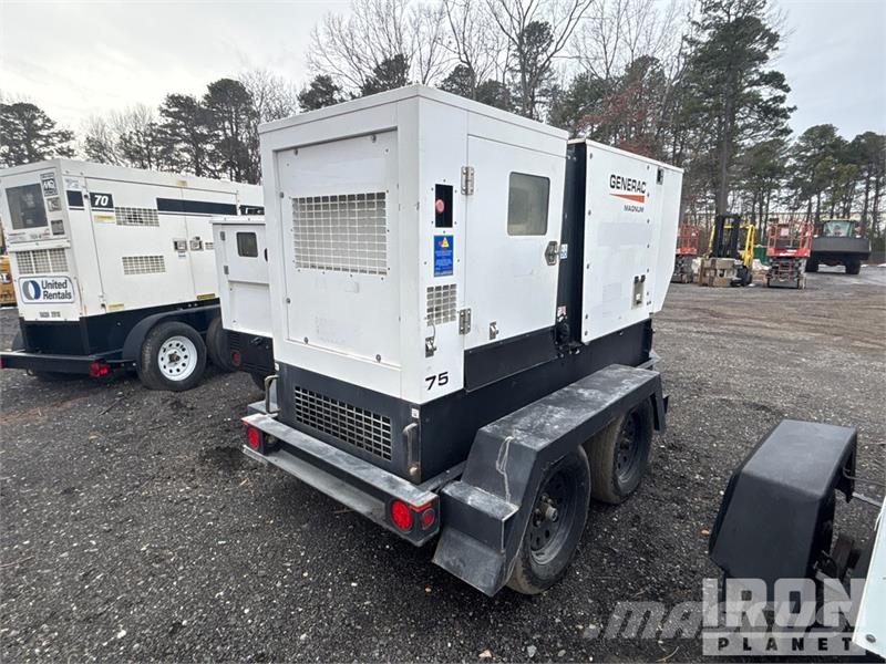 Magnum Pro MDG75 60 kW Mobile Generator Set Generadores diésel
