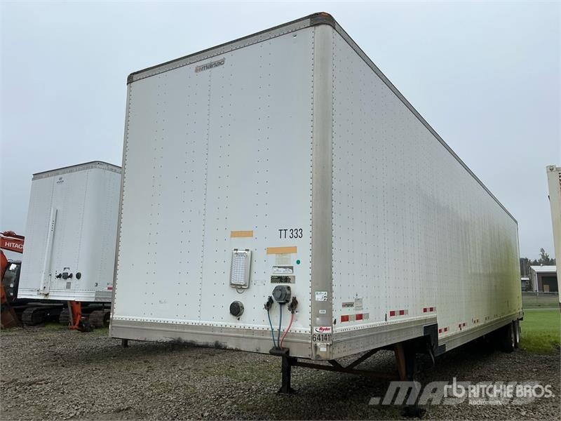 Manac 48 ft T/A Van Trailer Rimorchi cassonati