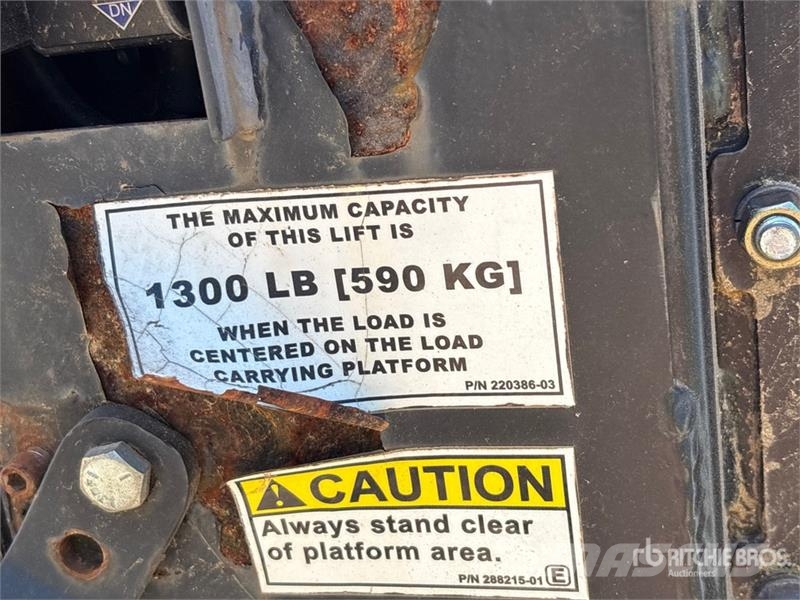 Maxon ME2 Pickup Truck Liftgate Drugi deli