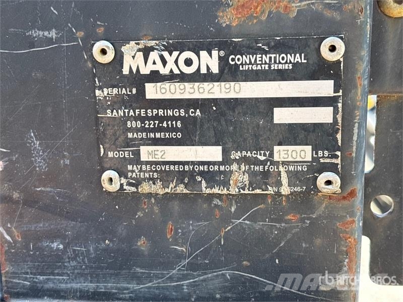 Maxon ME2 Pickup Truck Liftgate Drugi deli