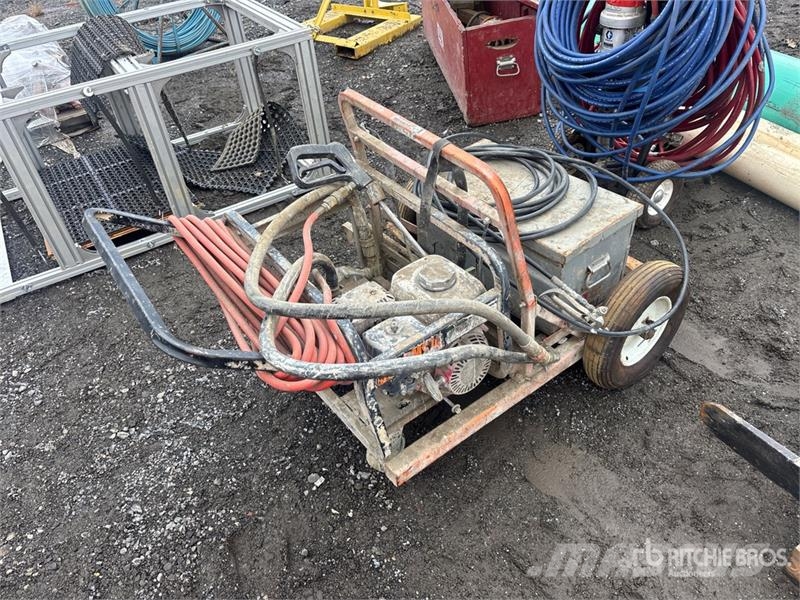 MBW BMS74 Concrete Cure Sprayer Cart Būvniecība- Citi