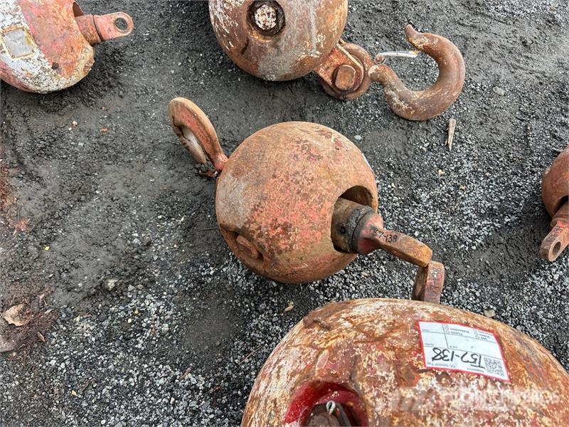McKissick 15 ton Overhaul Ball Crane parts and equipment