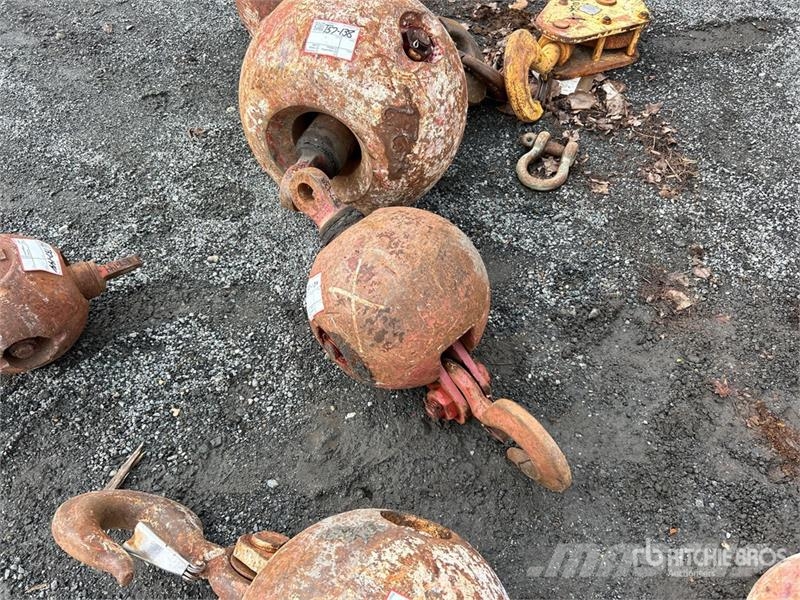 McKissick 15 ton Overhaul Ball Crane parts and equipment