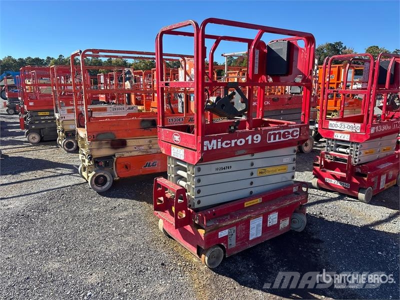 MEC Micro 19 Electric Scissor Lift Škaraste platforme